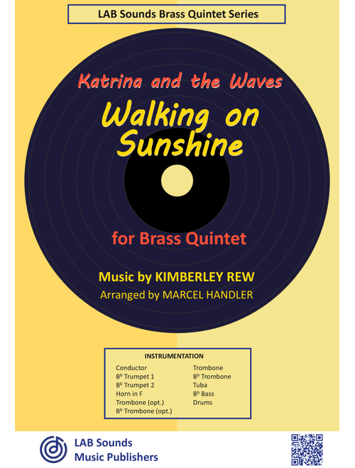 Walking On Sunshine (Arr. Marcel Handler) - Katrina And The Waves (Brass Ensemble)