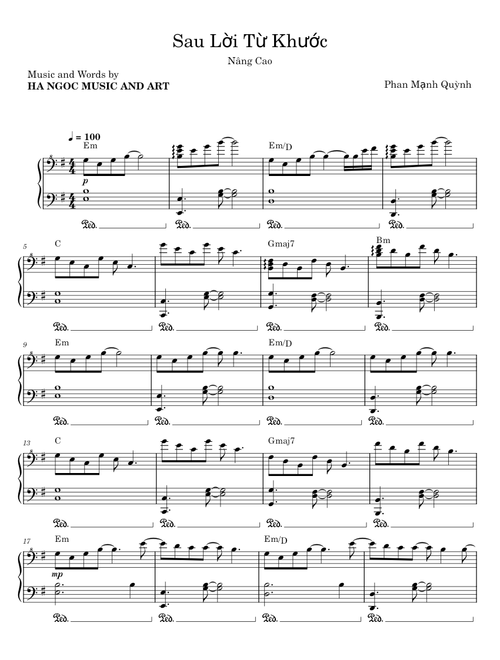 Sau Lời Từ Khước - Phan Mạnh Quỳnh