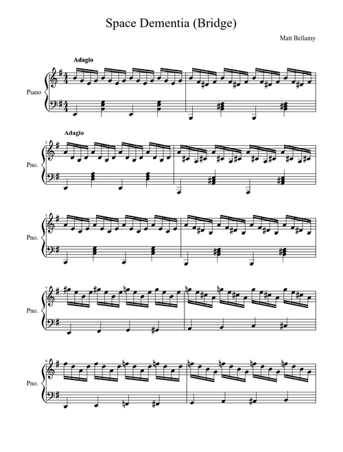Space Dementia (Bridge Only) - Muse