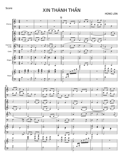 XIN THÁNH THẦN - HÙNG LÂN