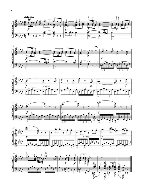 Mozart Pieces sheet music by Man with No Name | Play, print