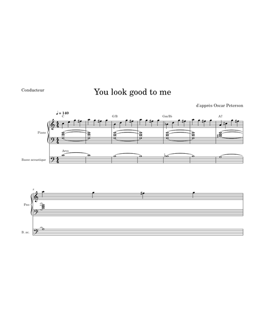 You Look Good to Me – Oscar Peterson Trio