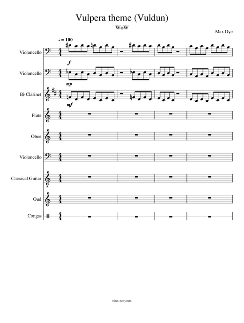 Vulpera theme (WoW)