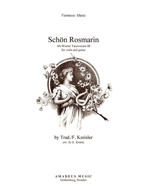 Schon Rosmarin for viola and guitar (Arr. Amadeus Music) - Fritz Kreisler (Instrumental Duet)