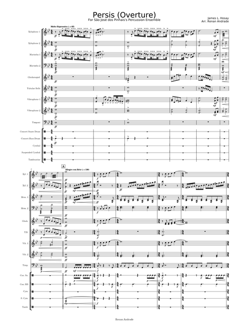 Persis Overture - James L. Hosay