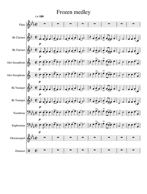 Frozen medley