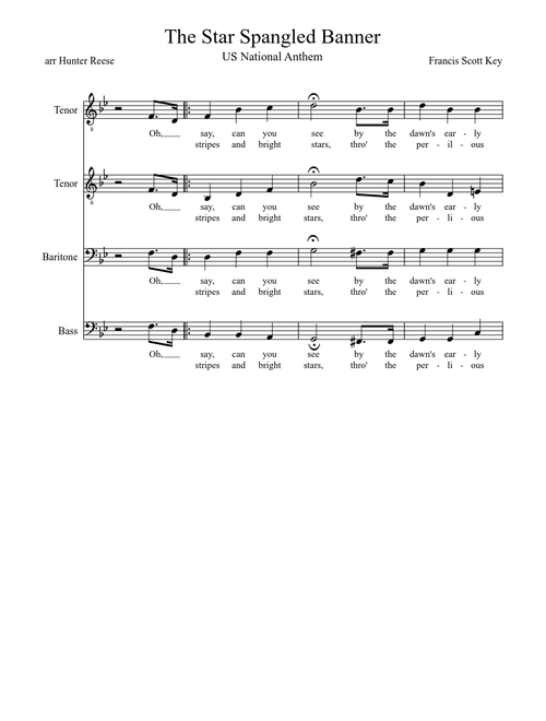 The Star Spangled Banner