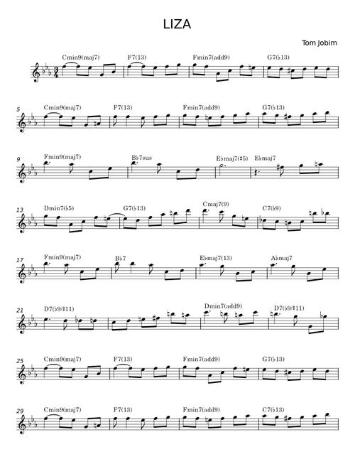 Luiza - Tom Jobim
