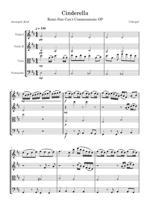 Mi　オーダーページ　シンデレラ Cinderella – Cidergirl Cinderella Sheet Music for Piano