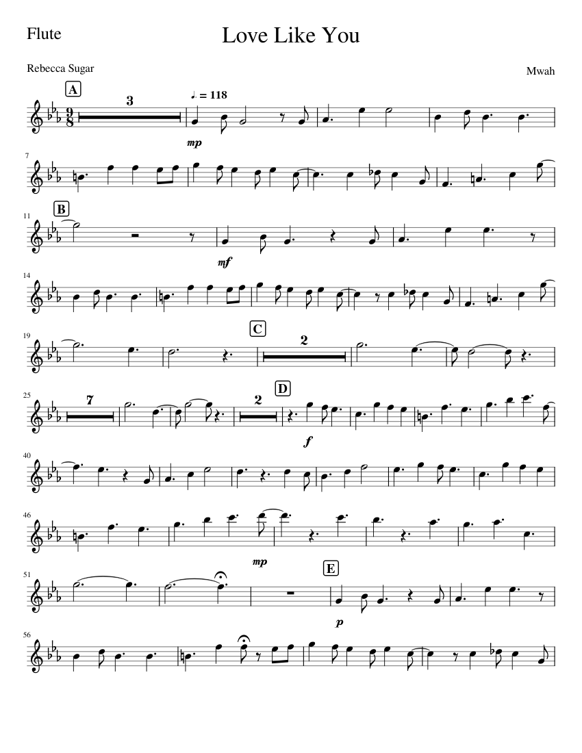 Love flute hotsell