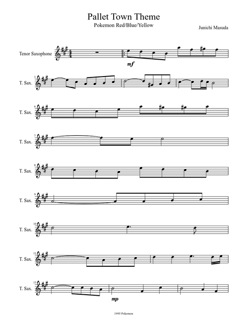 Pallet Town Theme