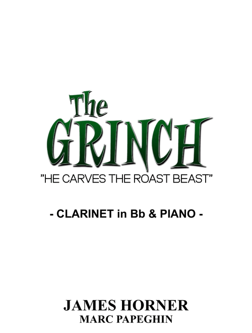 He Carves The Roast Beast (Arr. Marc Papeghin) - Various (Clarinet and Piano)