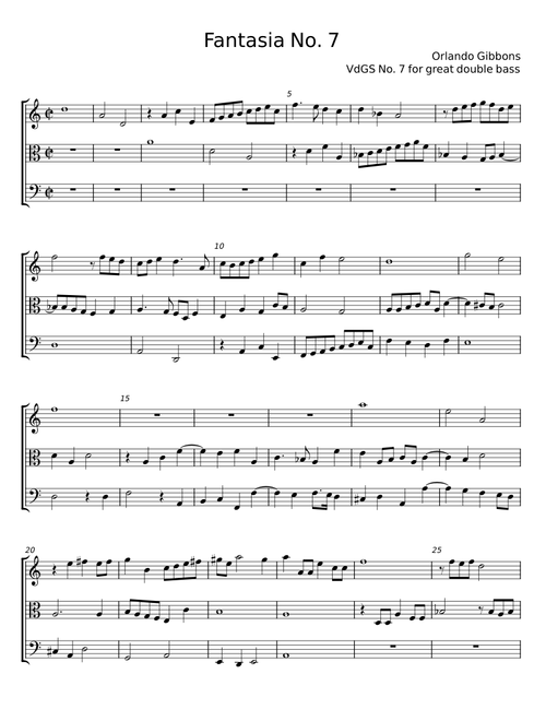 Fantasia No. 7 - Orlando Gibbons