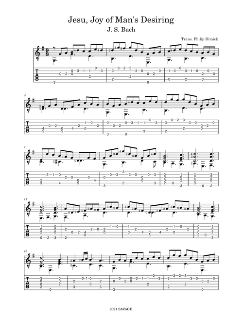 BACH-Jesu, Joy of Man's Desiring