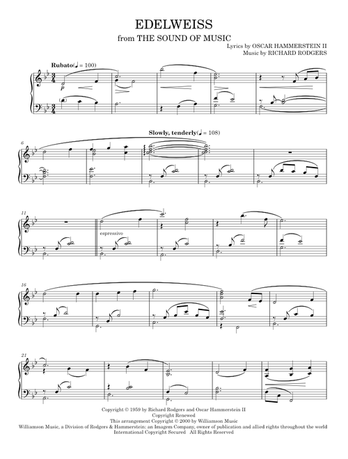 Sound of Music sheet music by jammytitan866 | Play, print