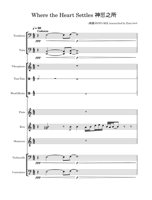 Where the heart settles 神愿之所 (BGM of Narukami Taisha) - Genshin Impact Inazuma (Demo)