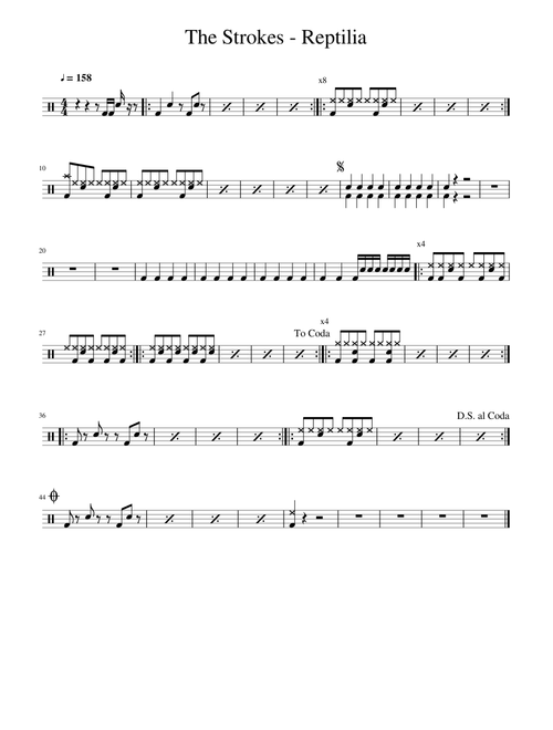 The Strokes Reptilia