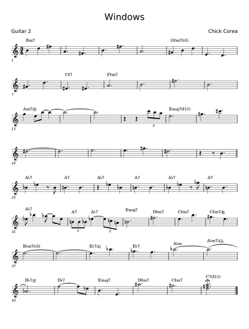 Windows - Chick Corea