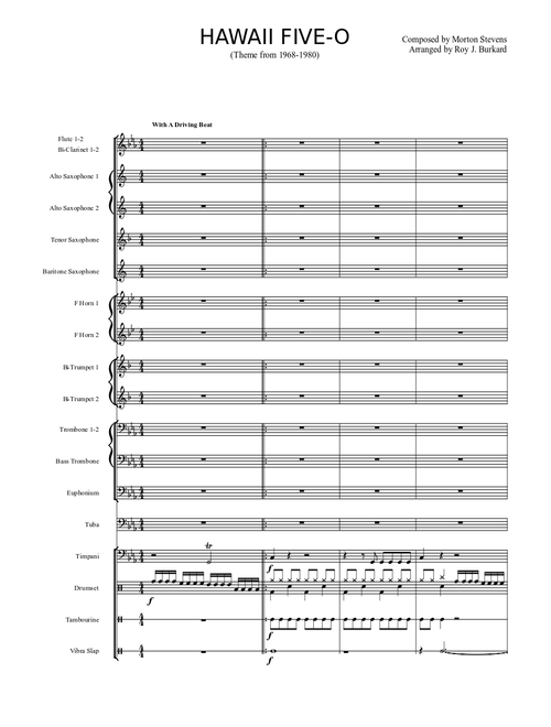 Hawaii Five-O Theme