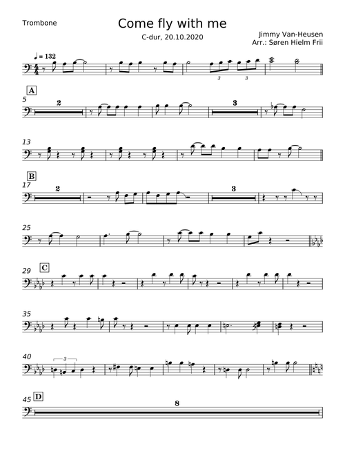 Come Fly With Me - Jimmy Van Heusen and Sammy Cahn