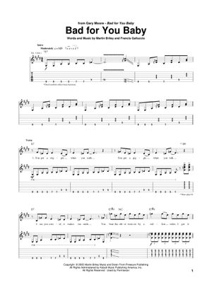 Play Official version of Still got the blues Sheet Music by