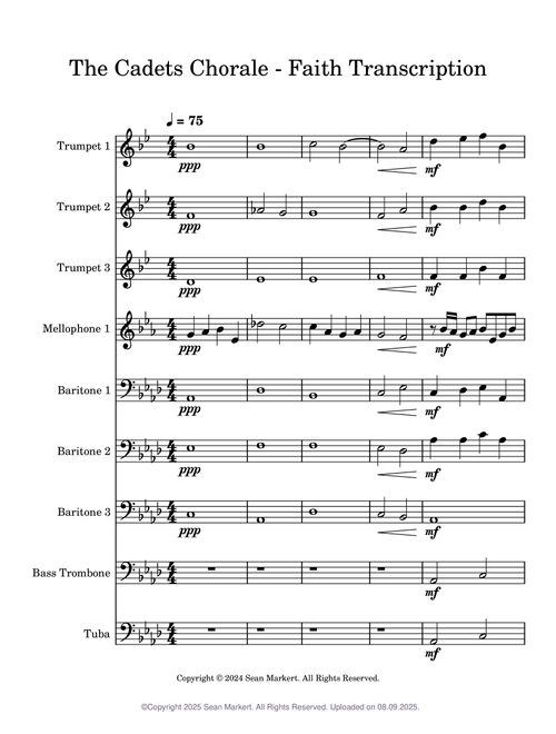 Faith Chorale – The Cadets Drum and Bugle Corps