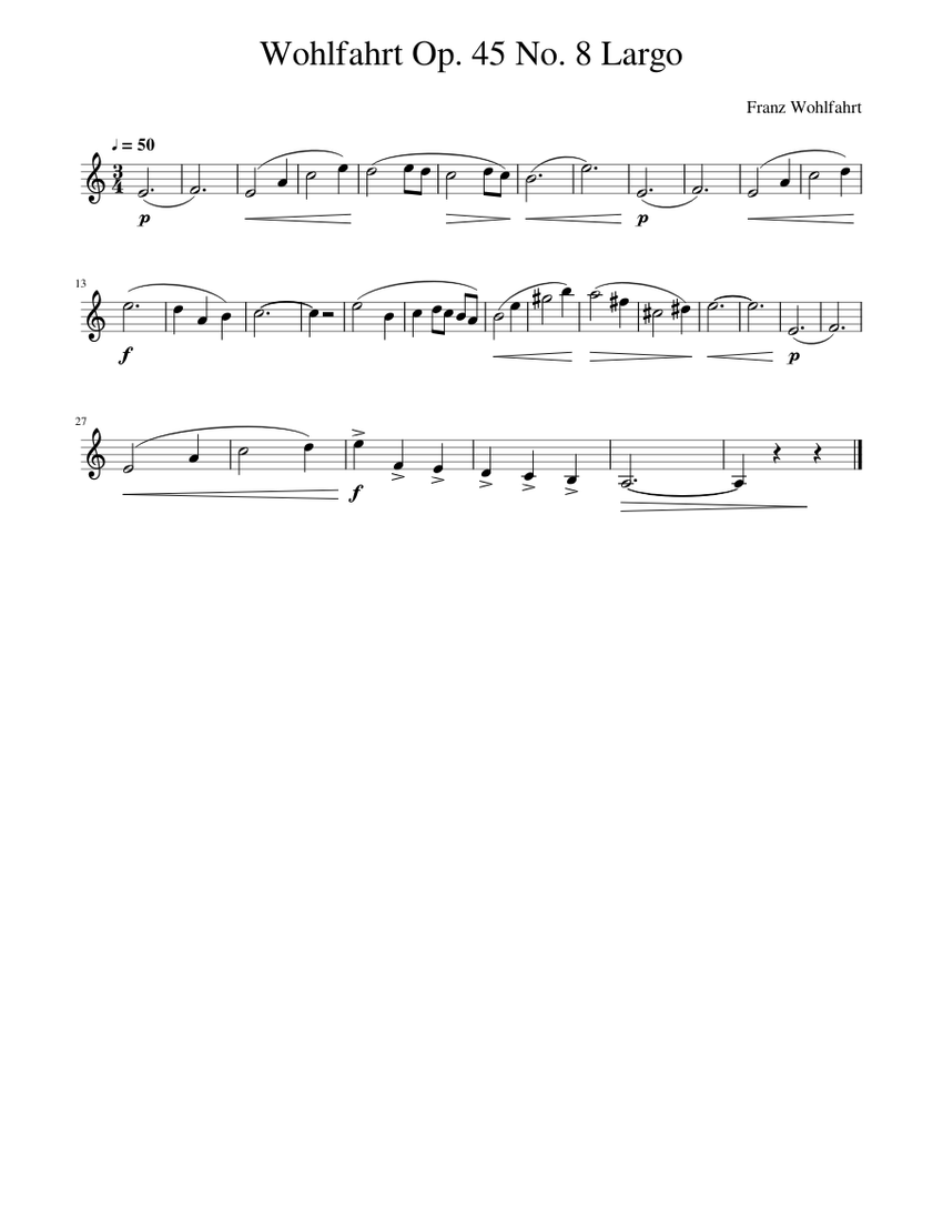 wohlfahrt-op-45-no-8-sheet-music-for-violin-solo-musescore
