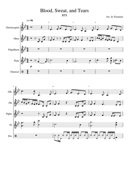 Blood, Sweat, and Tears - BTS (Work in Progress)