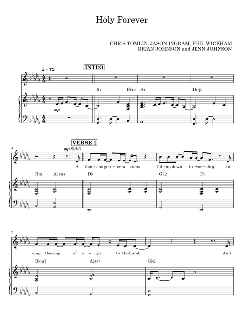 Holy Forever - Chris Tomlin