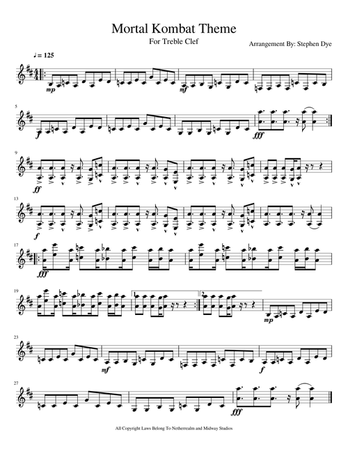 Mortal Kombat Theme
