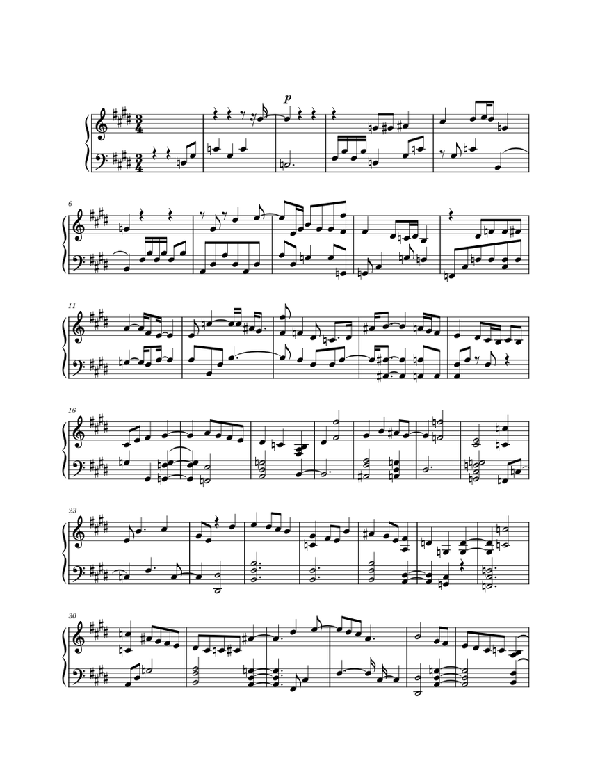 Picky And Tricky And Sticky Sheet music for Piano (Solo) | Musescore.com