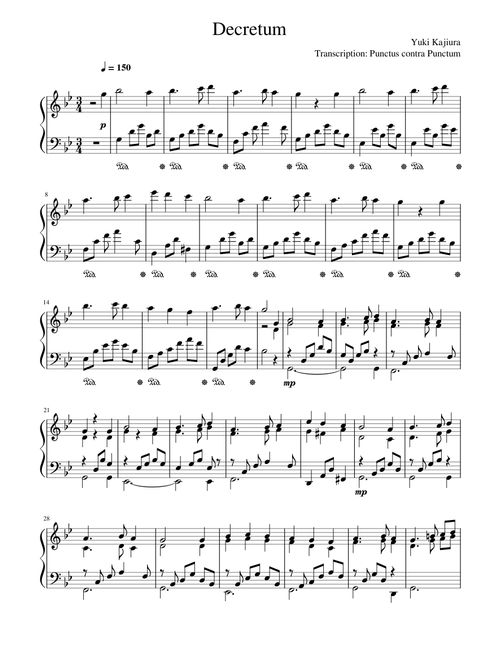 Decretum – Yuki Kajiura