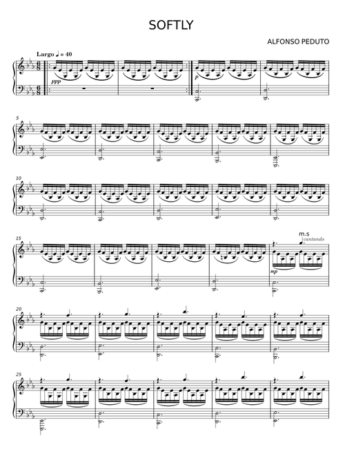 SOFTLY - ALFONSO PEDUTO