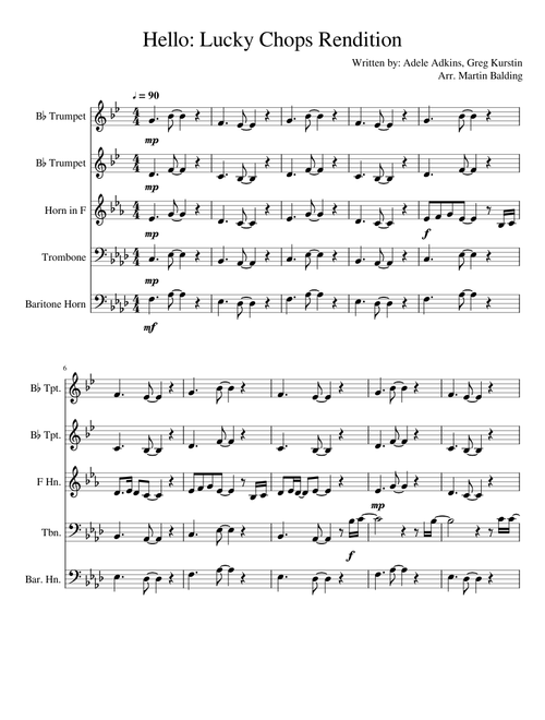 Hello; Lucky Chops Version