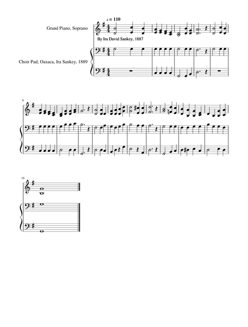 Take Thou my hand, and lead me - Ira David Sankey