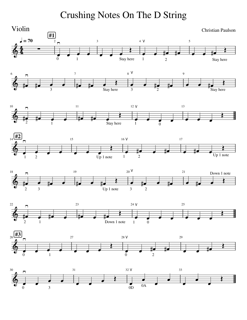 D string violin outlet