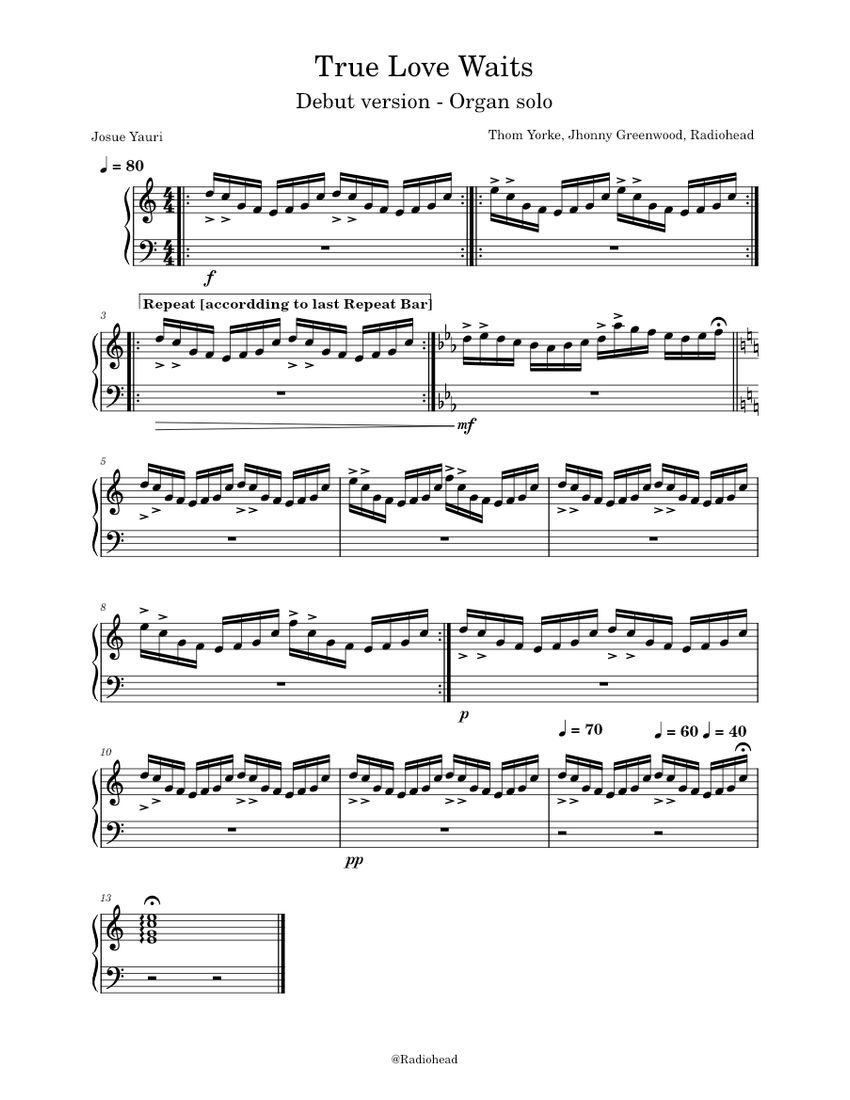 true-love-waits-debut-version-radiohead-true-love-waits-sheet-music