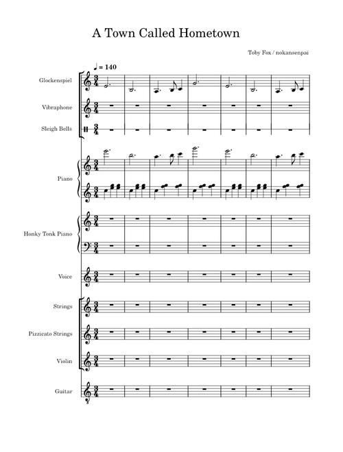 A Town Called Hometown – Toby Fox