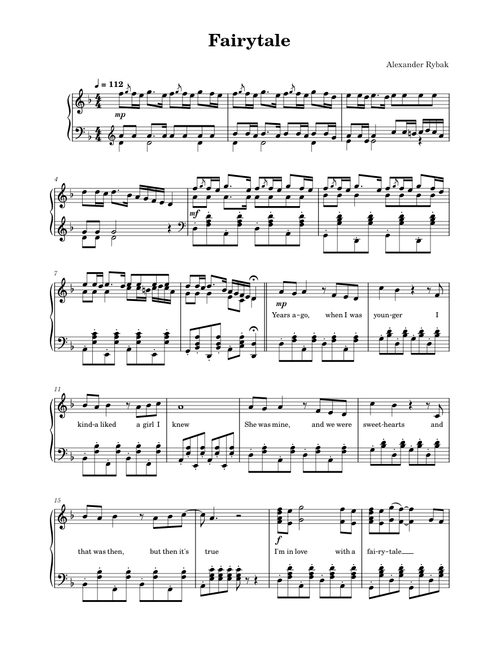 Alexander Rybak - Fairytale