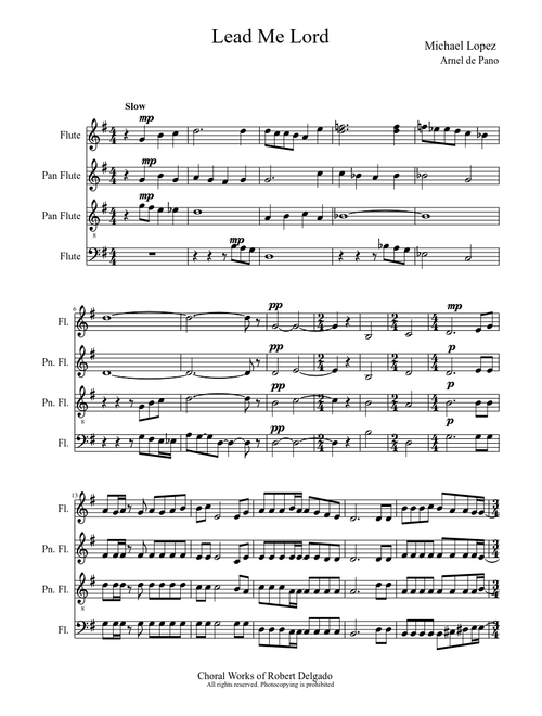 Lead Me Lord - Arnel De Pano