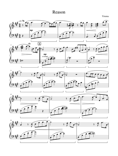 Reason - Yiruma