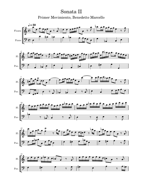 Sonata II – Benedetto Marcello