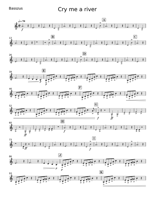 Cry Me A River - Justin Timberlake
