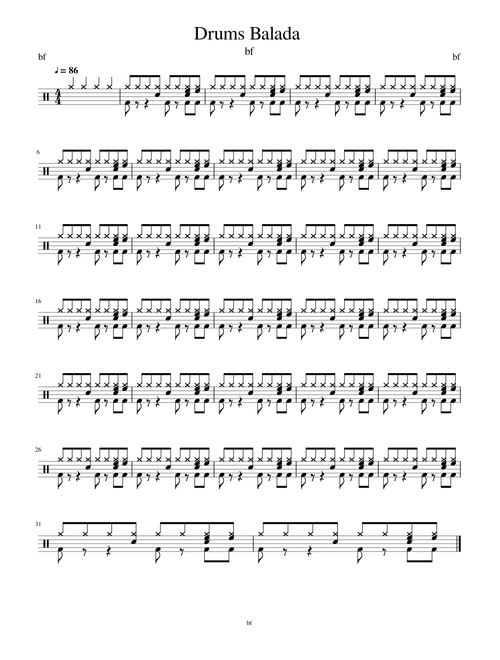 Drums - Balada