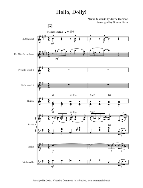 Hello, Dolly! – Jerry Herman