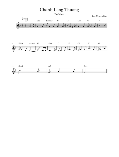 Chanh Long Thuong - Be Nam – kimitobe