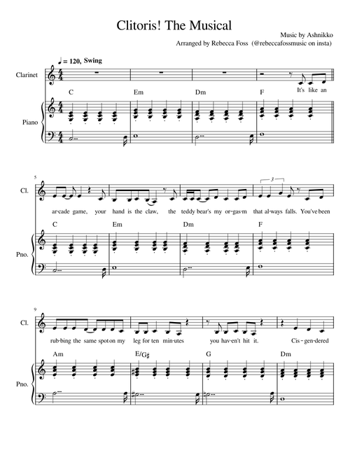 Clitoris! The Musical by Ashnikko