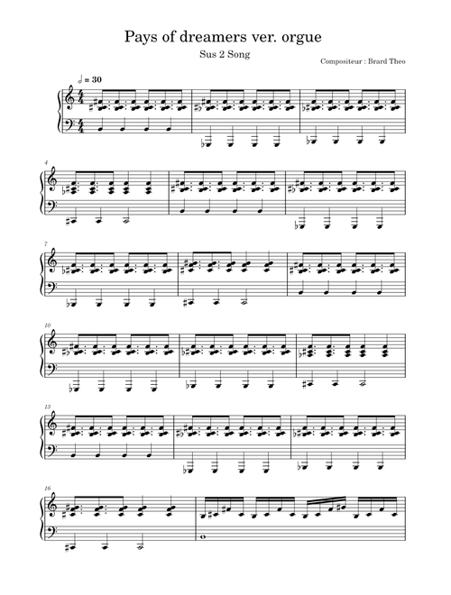 Pays of dreamers ver. orgue – Theo d'Aur Or