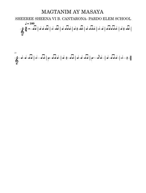 Magtanim Ay Di Biro – Misc Traditional