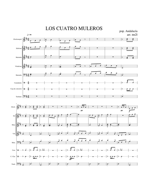 LOS CUATRO MULEROS